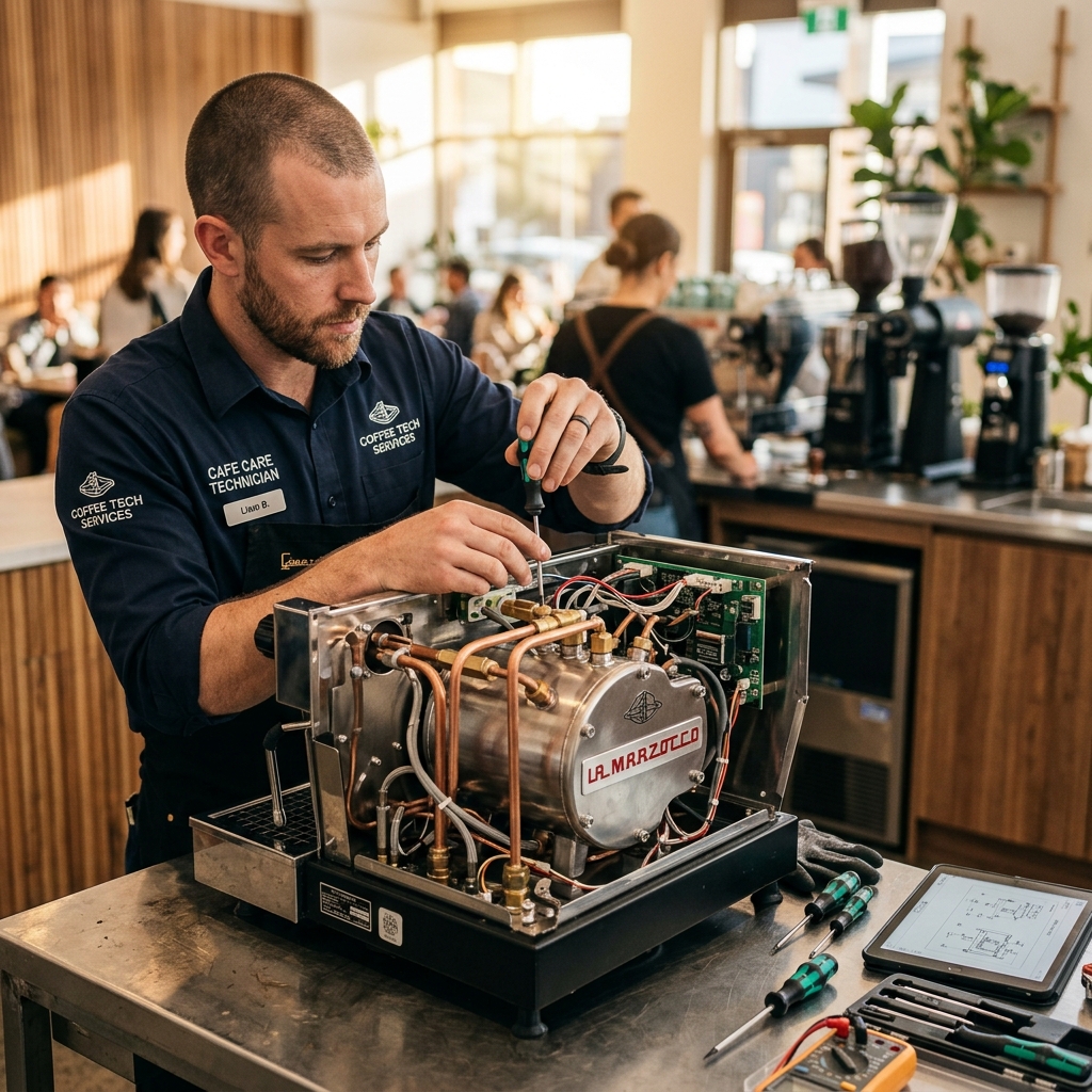 Overhaul & Tune Up Mesin Kopi Espresso