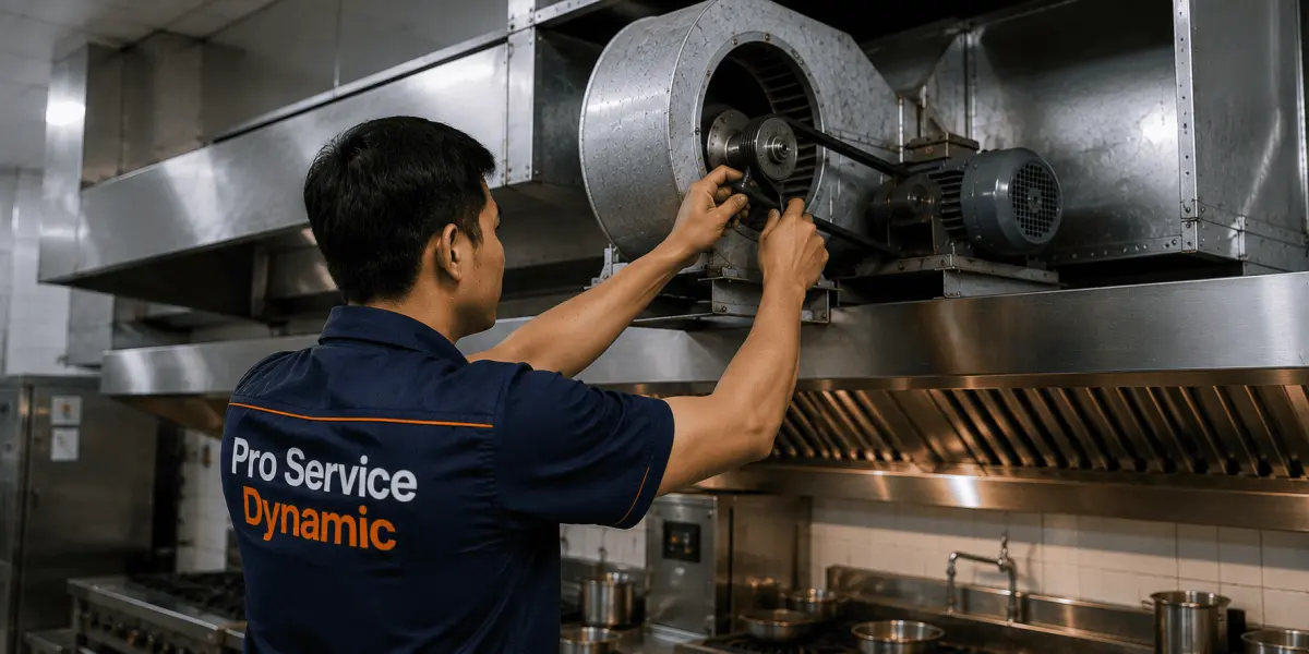 Perawatan Blower & Exhaust Kitchen